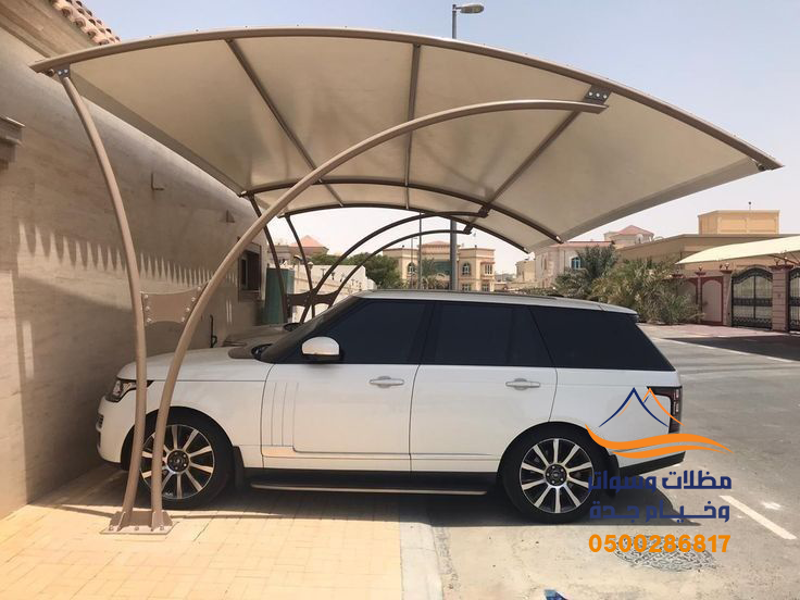 مظلات سيارات جدة